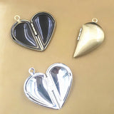 16*29mm Photo Frame Locket Pendant Charms Aromatherapy Diffuser Perfume