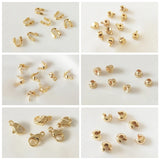 16-50mm 18K Plated Ball Head Pins Brass Metal Jewelry Making Findings