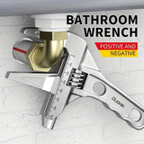 16-68mm Bathroom Hand Tools Large Opening Pipe Wrench Universal Repair Set