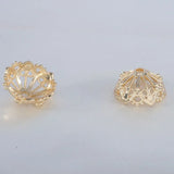 16.8MM Copper Flower Bead Caps Spacers for DIY Jewelry Making