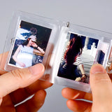 Photo Album Keychain Mini Instant DIY Pendant Personalized Photos Keyring