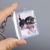 Photo Album Keychain Mini Instant DIY Pendant Personalized Photos Keyring