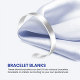 DIY Bracelet Bending Bar Kit with Aluminum Blanks for Jewelry Making