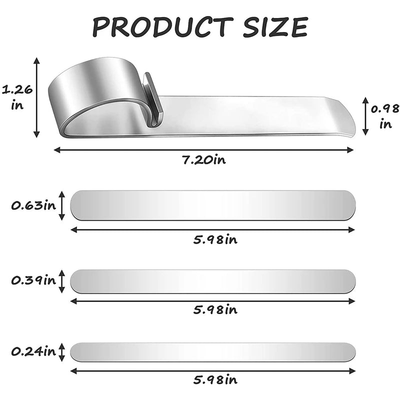 Bracelet Bending Bar Kit with Aluminum Blanks for Jewelry Stamping