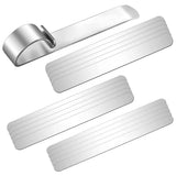 Bracelet Bending Bar Kit with Aluminum Blanks for Jewelry Stamping