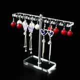16 Holes Earring Stand Jewelry Organizer Chains Earring Hanging Case