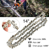 16" 52 Drive Links Chainsaw Saw Chain Wood Cutting Chainsaw Parts