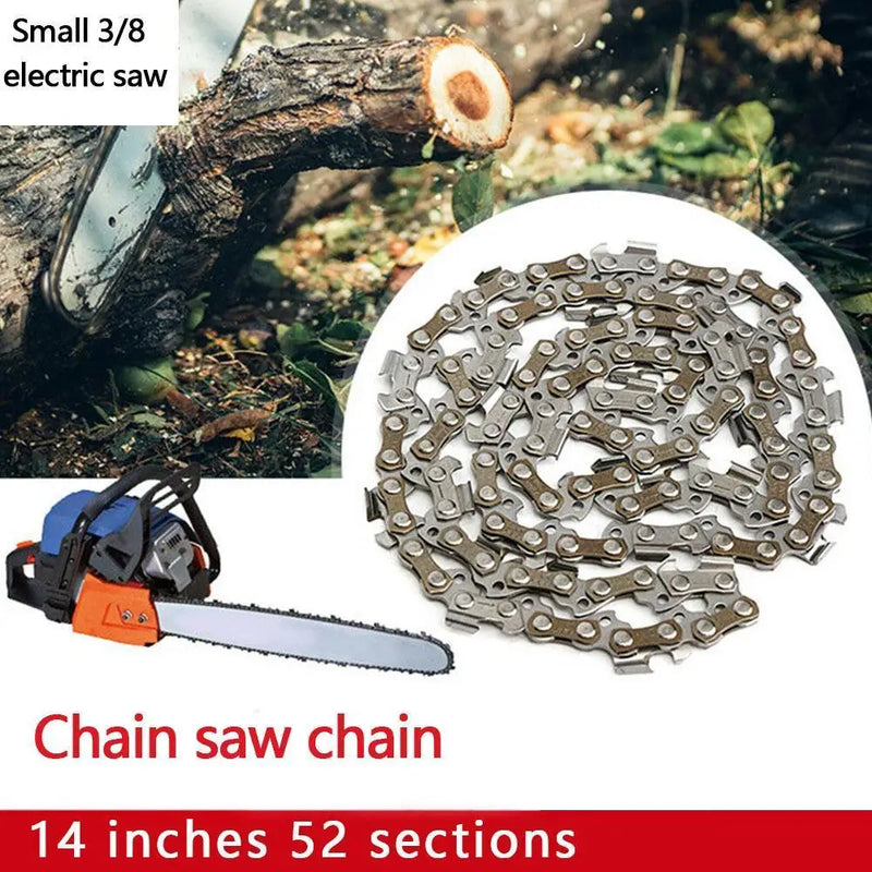 16" 52 Drive Links Chainsaw Saw Chain Wood Cutting Chainsaw Parts