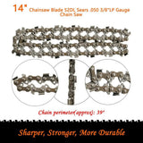 16" 52 Drive Links Chainsaw Saw Chain Wood Cutting Chainsaw Parts