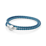 PDB SL 925 Sterling Silver DIY Bracelet for Bead Charm Female Jewelry