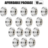 16 Pcs 3D Printer PC Pulley Wheels 625Zz Linear for CR10, 3, and More
