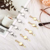 16 Pcs Magnetic Jewelry Clasp Necklace Bracelet Extender (Gold, Silver)