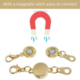 16 Pcs Locking Magnetic Jewelry Clasp Round Necklace Bracelet Extender