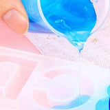 16 Pcs Silicone Mixing Measuring Cups with Stirrer Tool