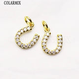 16 Pcs Tiny Zirconia Jewelry Pendant for Women 8168