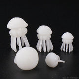 16 Pcs Mini Jellyfish Epoxy Filler Ocean Resin Craft DIY UV Filler N30 20