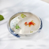 16 Pcs DIY Crystal Epoxy Filler 3D Resin Goldfish Leaf Duckweed Craft Sticker