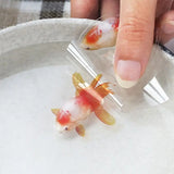 16 Pcs DIY Crystal Epoxy Filler 3D Resin Goldfish Leaf Duckweed Craft Sticker