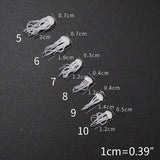 16 Pcs Epoxy Ocean Resin Mini Jellyfish Modeling Kit