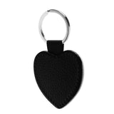 16 Pieces Sublimation Blanks Keychain PU Leather Keychain Heat Transfer Keychain