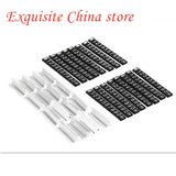16 Sets Golden Silvery Number Letter with Base Adjustable Display Stand