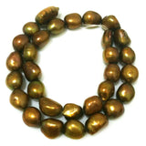 16in 11-13mm AA+ Coffee Baroque Pearl Loose Strand