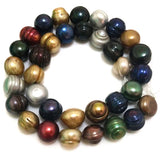 16" 12-13mm Pink Potato Freshwater Pearl Strand