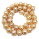 16" 12-13mm Pink Potato Freshwater Pearl Strand