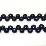 16" 8-9mm Natural Button Pearl Loose Strand