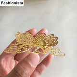 16 pcs Large Butterfly Charms, 70*50mm 3D Butterfly Pendant