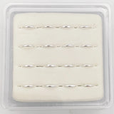 16 pcs/pack 925 Sterling Silver Nose Ring Body Jewelry