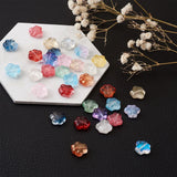 160Pcs Pet Dog Cat Paw Glass Beads Mixed Colors Spacer Bead For DIY Jewelry
