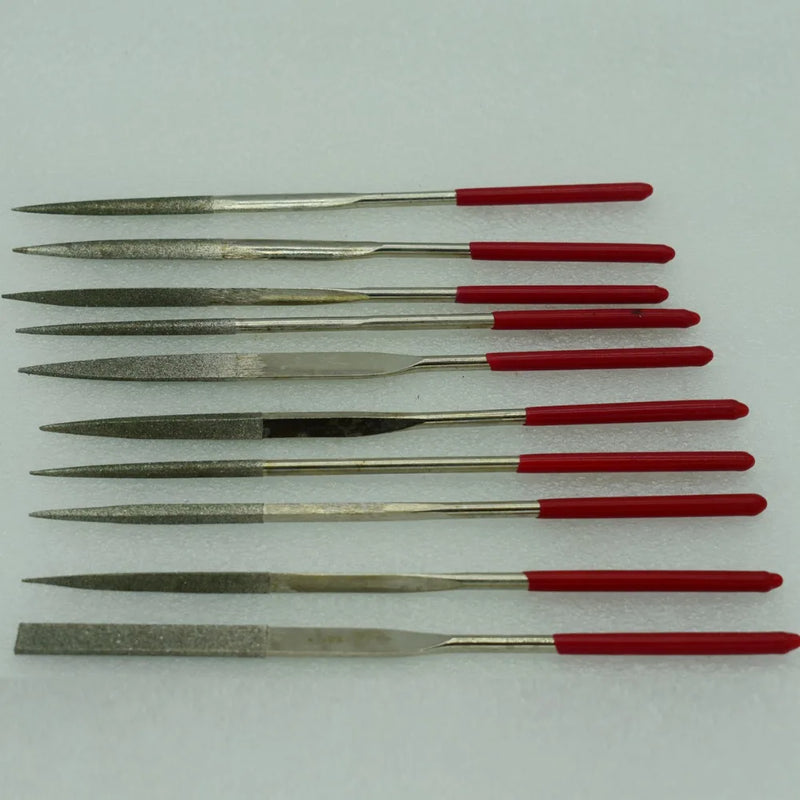 160mm Needle Files set Jeweler Diamond Carving Craft Tool Metal Glass Stone