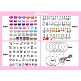 Colorful Children's Bracelet Making Set with Spacer Beads and Accessories