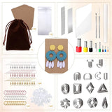 165PCS Polymer Clay Cutters for Earrings Stainless Steel Jewelry D0LC