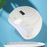 168W Nail Lamp UV Dryer 42 LED Gel Timer Manicure Curing Light