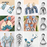 169 Pcs Stainless Steel Earring Cutters for Jewelry Making DIY Crafts