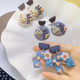 Polymer Clay Cutters Set 39 Shapes Stainless Steel Earring Cutters