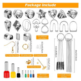 Clay Earring Making Kit Stainless Steel Cutters for DIY Jewelry