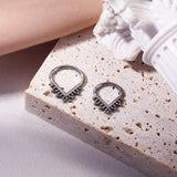 16G Titanium Water Droplet Closure Nose Ring