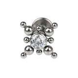 16G Titanium Cartilage Spiral Earring