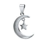Moon Star Mother Baby Keepsake Breast Milk Pendant