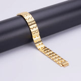 16MM Health Magnet Bracelet Men Stainless Steel Mens Bracelets