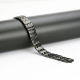 16MM Health Magnet Bracelet Men Stainless Steel Mens Bracelets