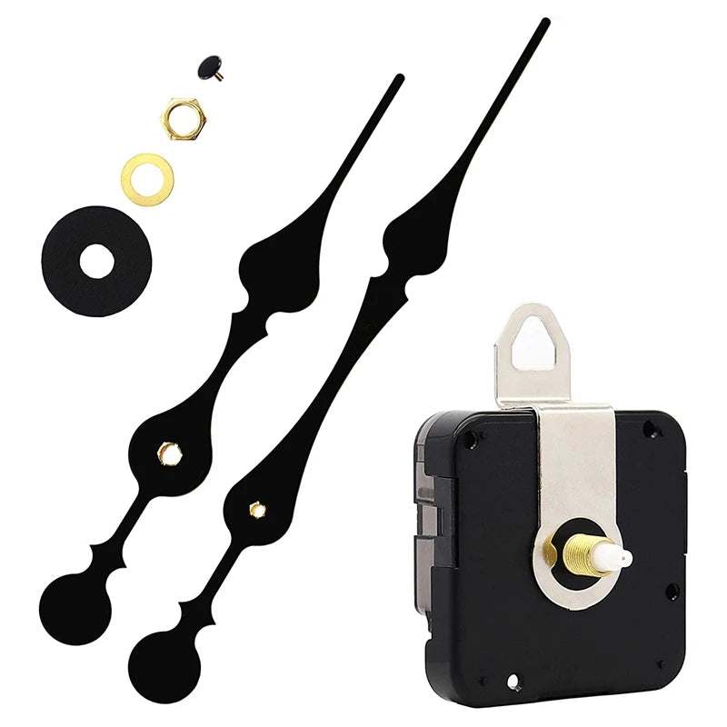 16Mm DIY Wall Clock Motor Kit Quartz Movement Big Spade Clock Parts Repair