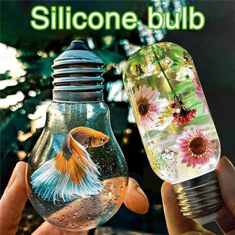 16PCS LED Bulb Resin Casting Mold DIY Jewellery Making Tools