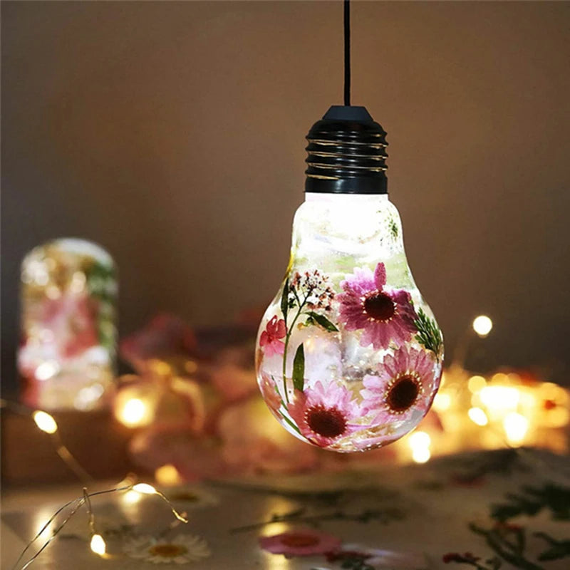 16PCS LED Bulb Mold Resin Casting Silicone Craft Mold