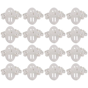 16Pcs Pearl Wrist Bands Corsage Wedding Decor