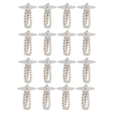 16Pcs Pearl Wrist Bands Corsage Wedding Decor
