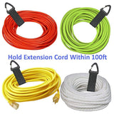 16Pcs Extension Cord Holder Organizer, 16-Inch Hook And Loop Organizer